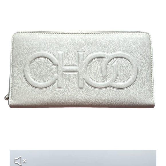 JIMMY CHOO BETTINA LEATHER WALLET - Picture 1 of 8